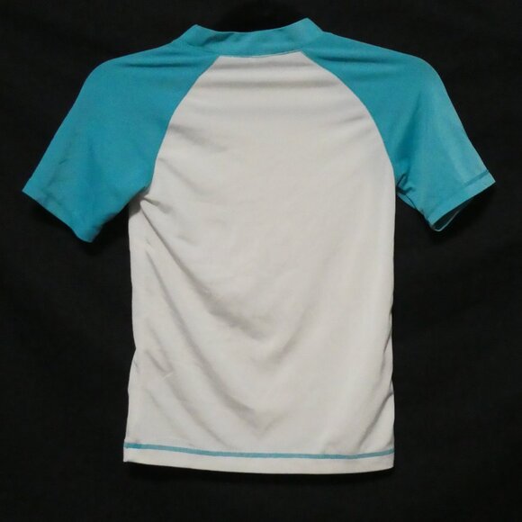 GYMBOREE | size 8 | Swimming Turtle With Bubbles Print Swim Short Sleeve Shirt - Picture 3 of 14